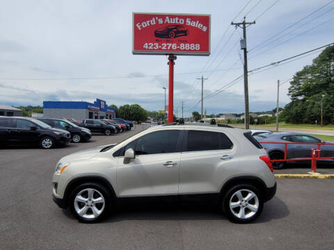 2016 Chevrolet Trax for sale at Ford's Auto Sales in Kingsport TN