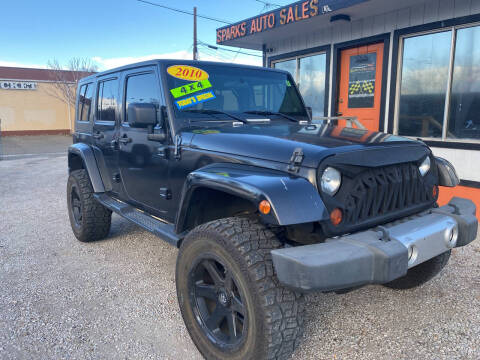 2010 Jeep Wrangler Unlimited for sale at Sparks Auto Sales in Sparks NV