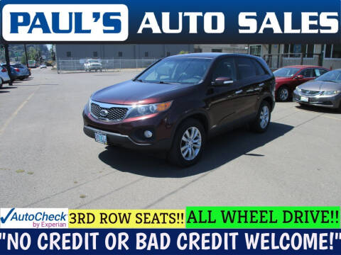 2011 Kia Sorento for sale at Paul's Auto Sales in Eugene OR