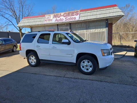 2008 Chevrolet Tahoe for sale at Nu-Gees Auto Sales LLC in Peoria IL