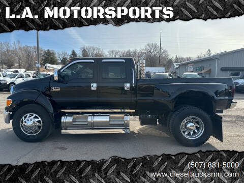 2007 Ford F-650 Super Duty for sale at L.A. MOTORSPORTS in Windom MN