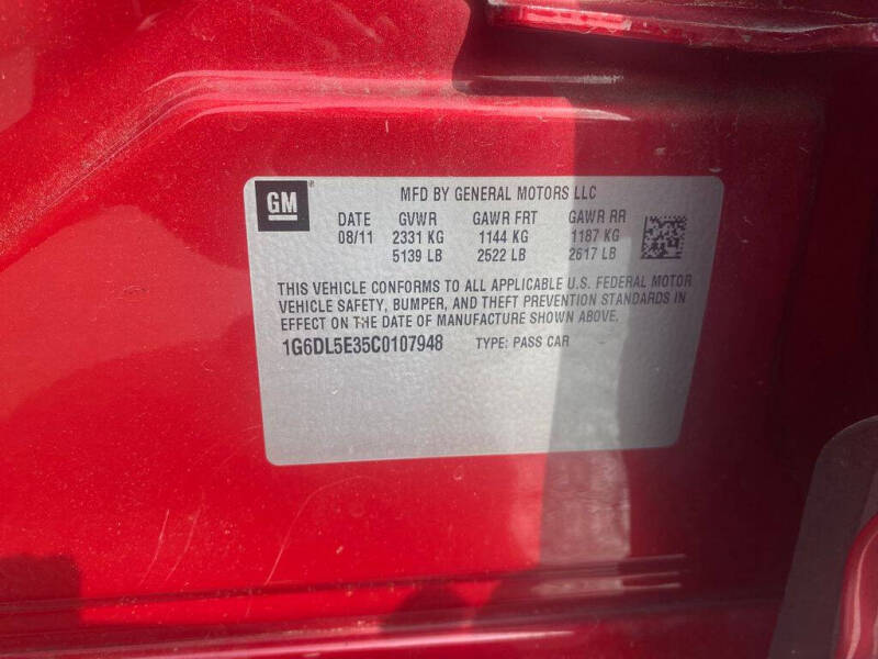 2012 Cadillac CTS 3.6L Performance