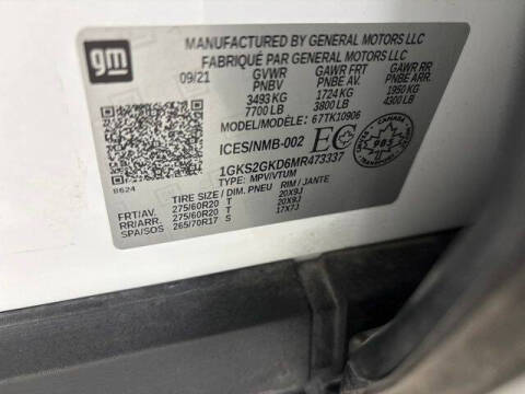 2021 GMC Yukon XL SLT