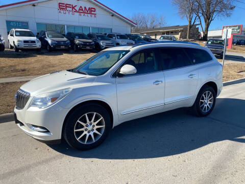 2015 Buick Enclave for sale at Efkamp Auto Sales in Des Moines IA