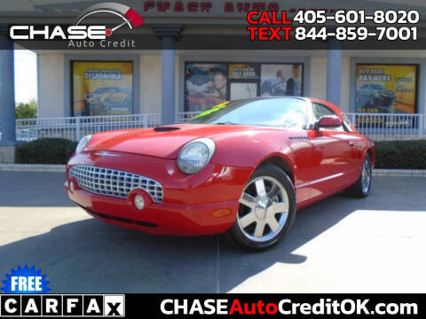 2002 Ford Thunderbird for sale at Chase Auto Credit in Oklahoma City OK