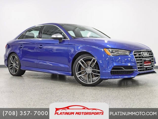 2016 Audi S3 for sale at PLATINUM MOTORSPORTS INC. in Hickory Hills IL