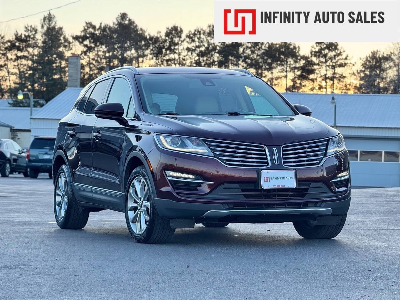 Dk. Red 2017 Lincoln MKC Select AWD Select 4dr SUV 1