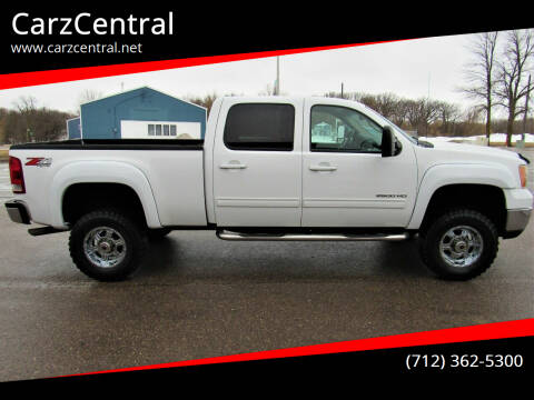 2010 GMC Sierra 2500HD for sale at CarzCentral in Estherville IA