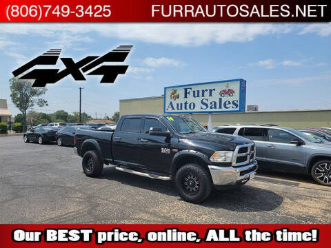2014 RAM 3500 for sale at FURR AUTO SALES in Lubbock TX