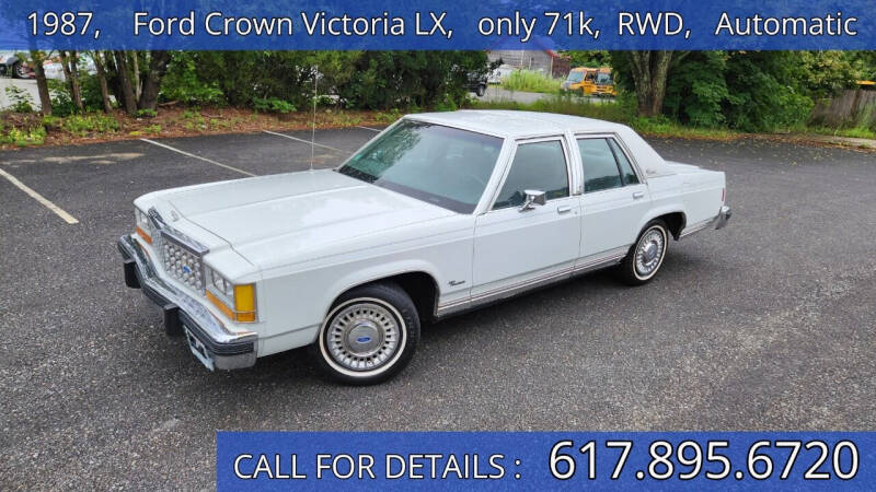 1987 Ford LTD Crown Victoria for sale at Carlot Express in Stow MA