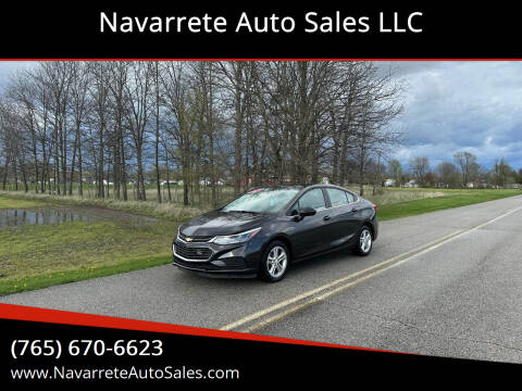 2017 Chevrolet Cruze for sale at Navarrete Auto Sales LLC in Frankfort IN