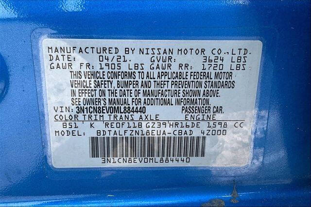 2021 Nissan Versa SV