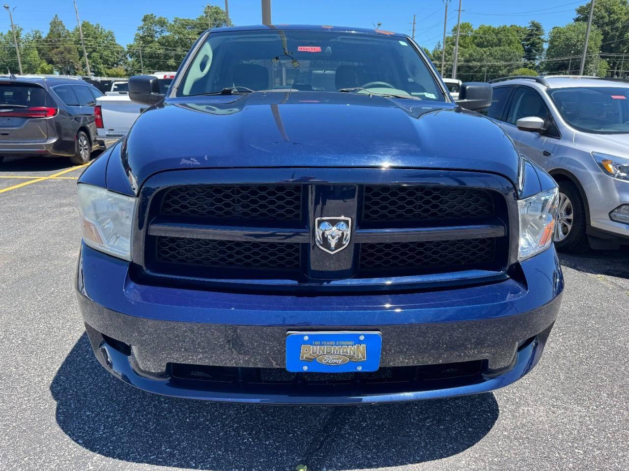 Dk. Blue 2012 Ram 1500 Express 4x2 Express 4dr Crew Cab 5.5 ft. SB Pickup 2