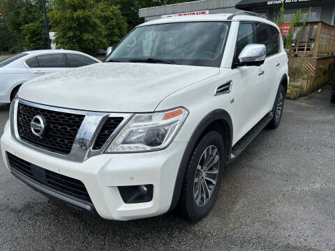 2019 Nissan Armada for sale at BRYANT AUTO SALES in Bryant AR