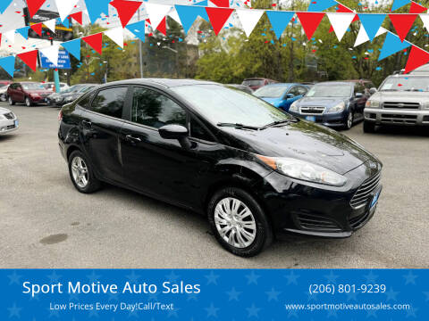 2018 Ford Fiesta for sale at Sport Motive Auto Sales in Seattle WA