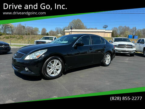 2011 Infiniti G37 Sedan for sale at Drive and Go, Inc. in Hickory NC