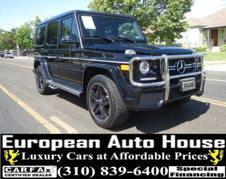 Mercedes Benz G Class For Sale In Los Angeles Ca European Auto House