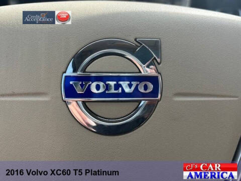 2016 Volvo XC60 T5 Platinum