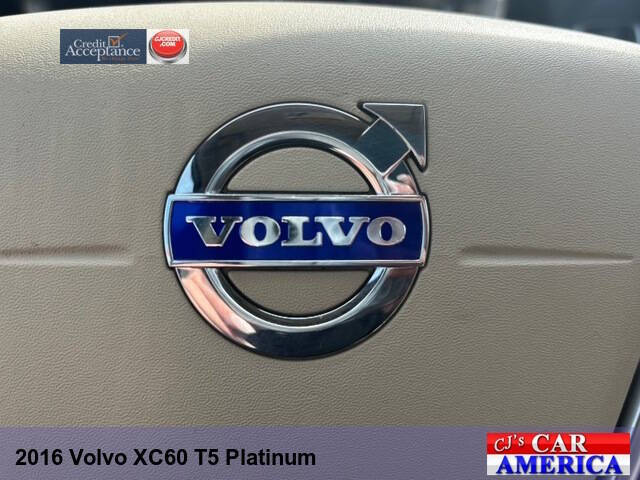 2016 Volvo XC60 T5 Platinum