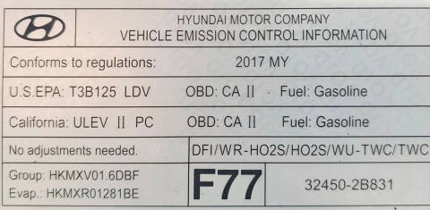 2017 Hyundai Veloster Value Edition