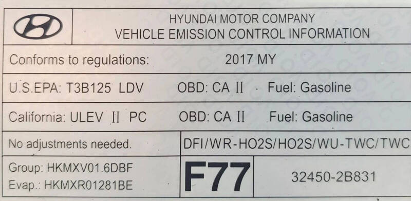 2017 Hyundai Veloster Value Edition