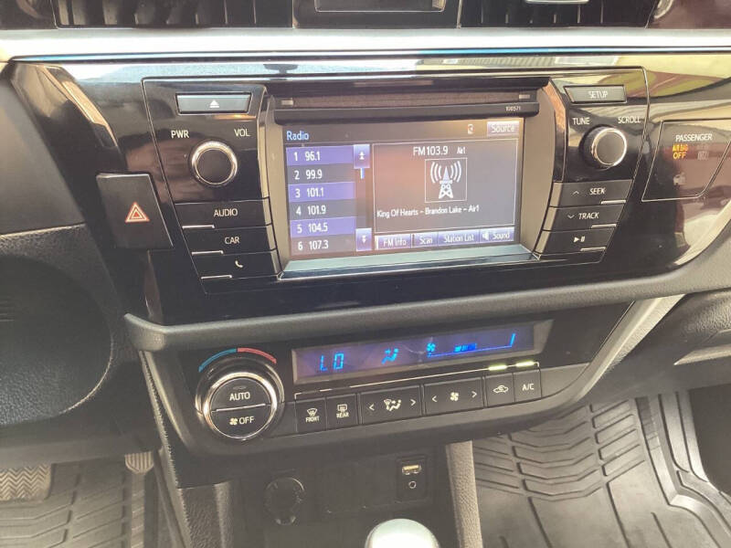 2016 Toyota Corolla S