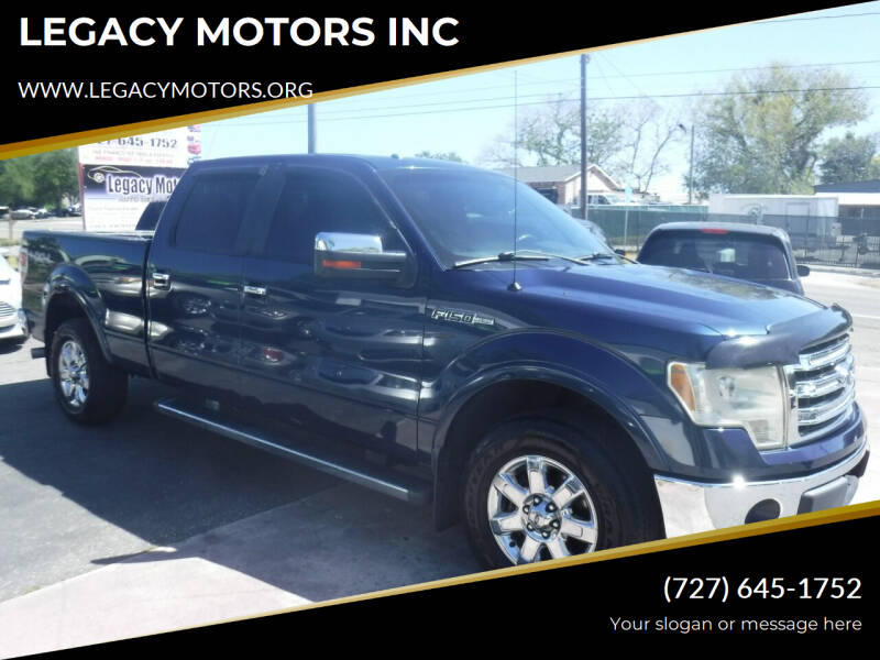 2013 Ford F-150 for sale at LEGACY MOTORS INC in New Port Richey FL
