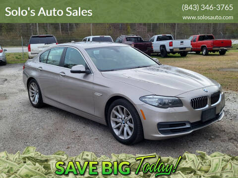 2014 BMW 5 Series for sale at Solo's Auto Sales in Timmonsville SC