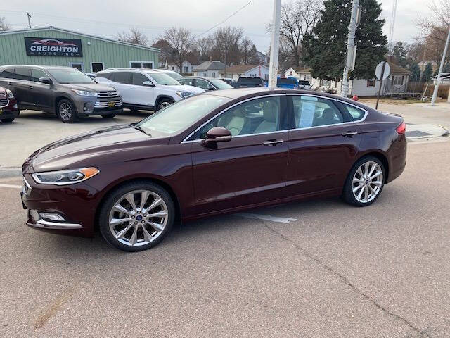 2017 Ford Fusion Platinum