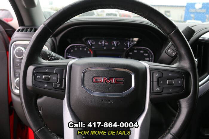 Red 2019 GMC Sierra 1500 SLE 4x4 SLE 4dr Double Cab 6.6 ft. SB 2