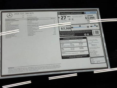 2026 Mercedes-Benz GLC GLC 300