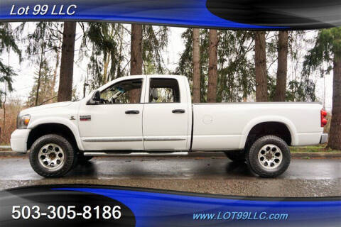 2007 Dodge Ram 3500 for sale at LOT 99 LLC in Milwaukie OR