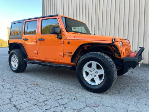 2012 Jeep Wrangler Unlimited for sale at 3C Automotive LLC in Wilkesboro NC