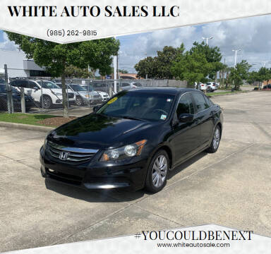 2011 Honda Accord for sale at WHITE AUTO SALES LLC in Houma LA