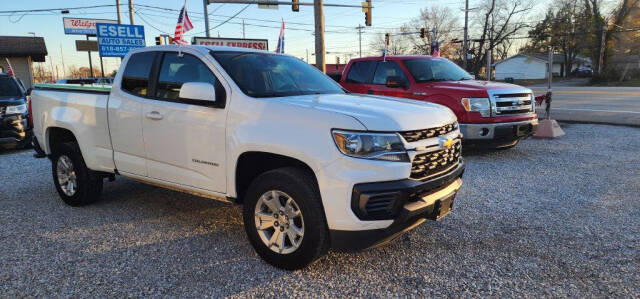 2021 Chevrolet Colorado for sale at ESELL AUTO SALES in Cahokia, IL