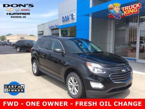 2016 Chevrolet Equinox for sale at DON'S CHEVY, BUICK-GMC & CADILLAC in Wauseon OH