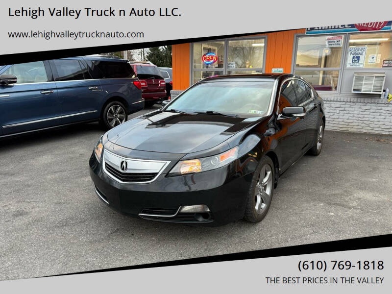 2013 Acura TL for sale at Lehigh Valley Truck n Auto LLC. in Schnecksville PA