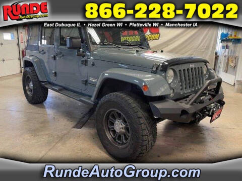 2014 Jeep Wrangler Unlimited for sale at Runde PreDriven in Hazel Green WI