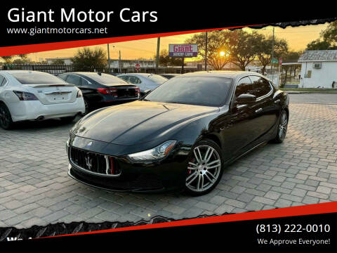 2017 Maserati Ghibli for sale at Giant Motor Cars in Tampa FL