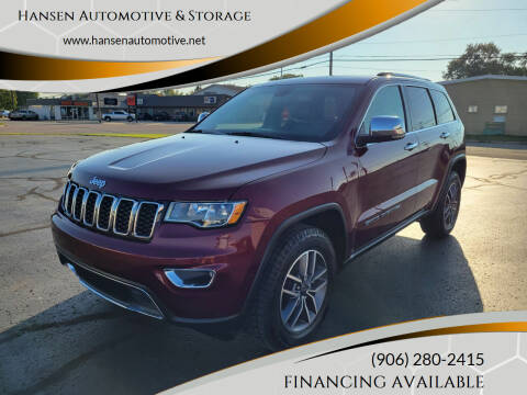 2020 Jeep Grand Cherokee for sale at Hansen Automotive & Storage in Escanaba MI