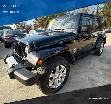 2015 Jeep Wrangler Unlimited for sale at Motor 1 LLC in Raleigh NC