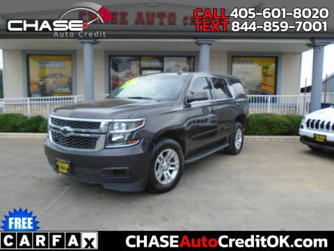 2015 Chevrolet Tahoe for sale at Chase Auto Credit in Oklahoma City OK