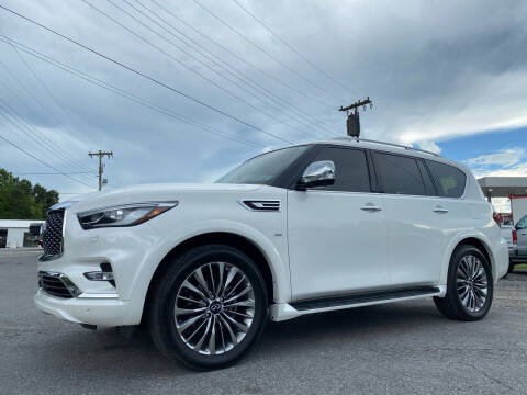 2019 Infiniti QX80 for sale at Key Automotive Group in Stokesdale NC