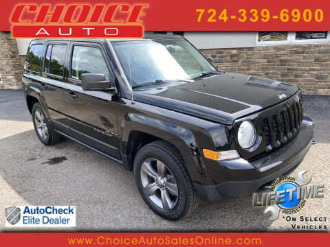 2016 Jeep Patriot for sale at CHOICE AUTO SALES in Murrysville PA