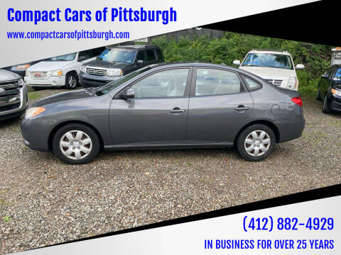 2007 Hyundai Elantra for sale at Compact Cars of Pittsburgh in Pittsburgh PA