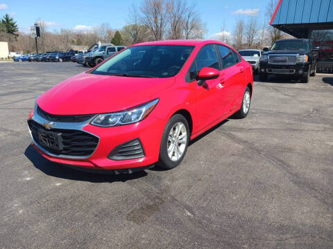 2019 Chevrolet Cruze for sale at Cruisin' Auto Sales in Madison IN
