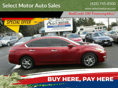 2014 Nissan Altima for sale at Select Motor Auto Sales in Lynnwood WA