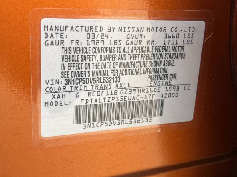 2024 Nissan Kicks SR