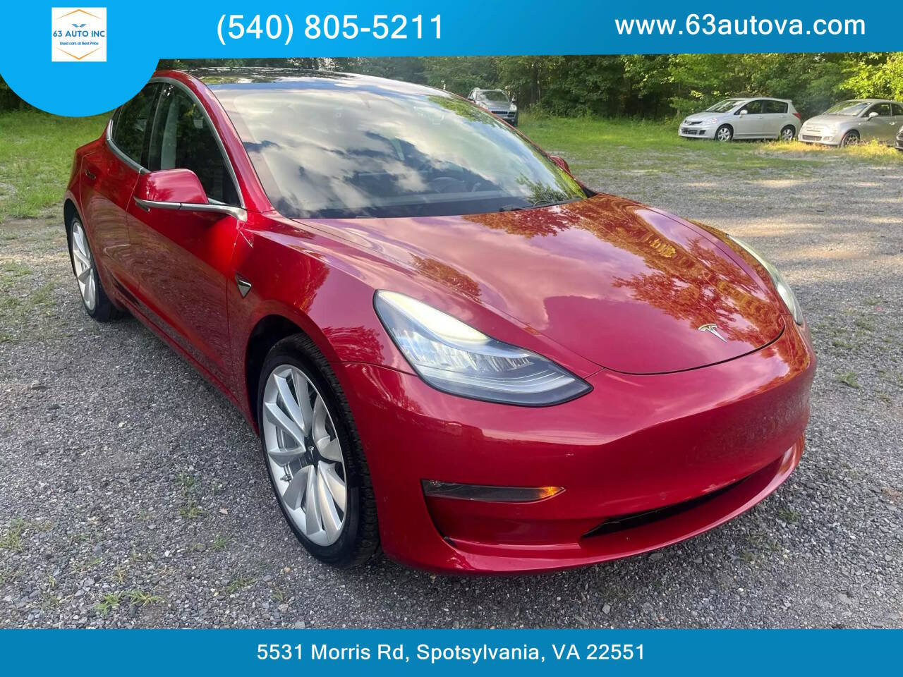 2018 Tesla Model 3 for sale at 63 Auto Inc in Spotsylvania, VA