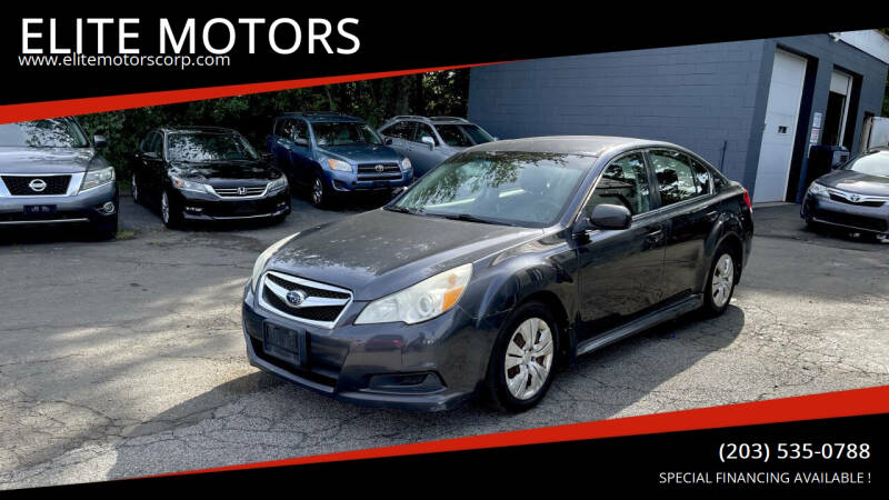 2011 Subaru Legacy 2.5i's photo